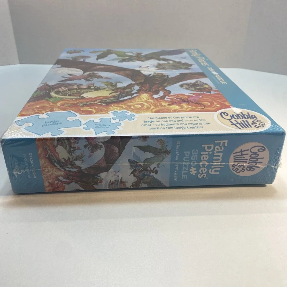 Dragon Flight by Chris Seaman Cobblehill Puzzles‎ Multi Size 350 Piece NEW